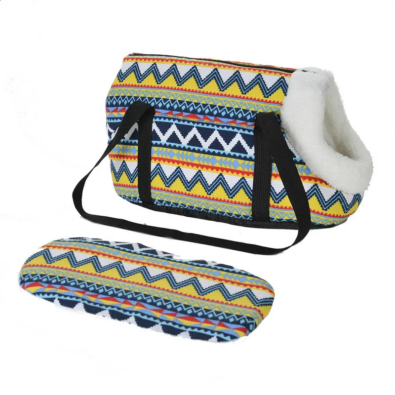 Pet Carrier for Small Dogs Soft Classic Dog Backpack Outdoor Cat Sling Bag Chihuahua Yorkshire Puppy Shoulder Bags Pet Handbag 250206