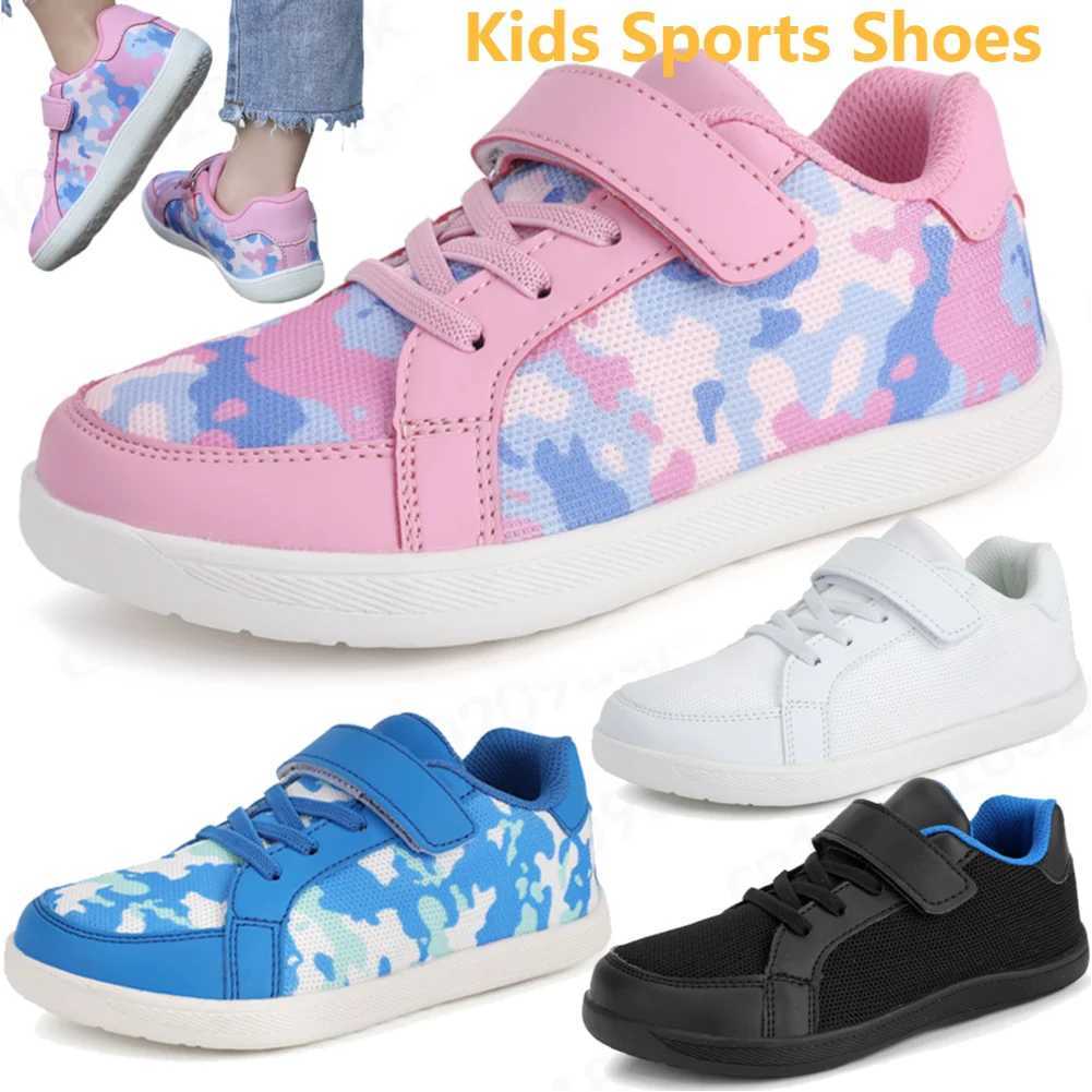 New Kids Wide Toe Casual Shoes Boys Girls Fashion Board Shoes Childrens Soft Lightweight Sneakers Running Tennis Shoes W250207