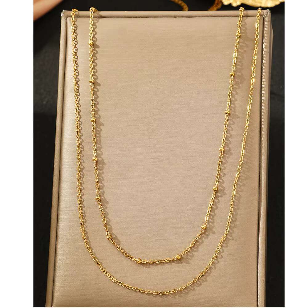 Stainless Steel New Simple Multi-Layer elegance Elegant Waist Chain For Women Jewelry Party Gift Daily Wear
