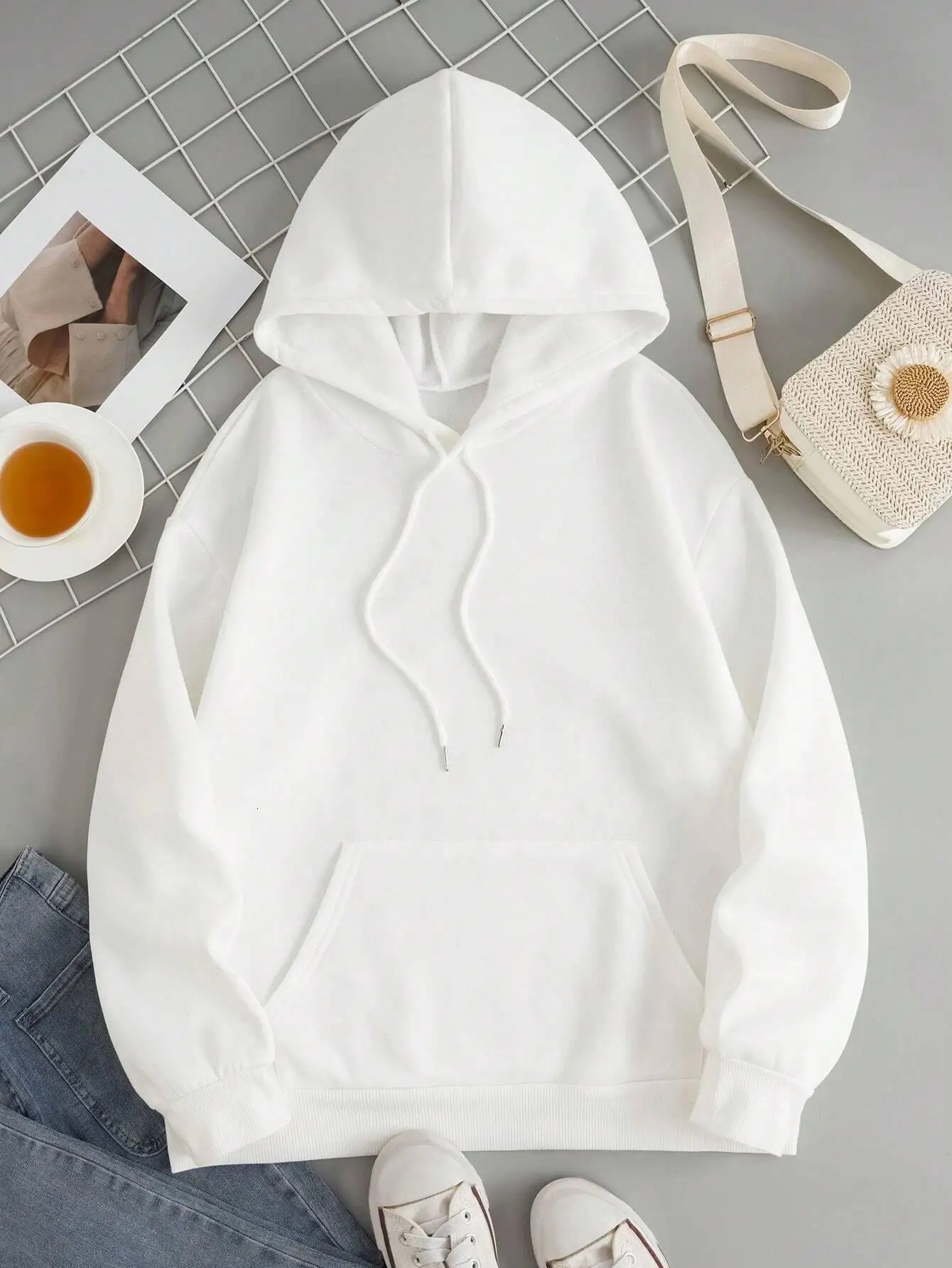 Not In The Mood Personality Letter Male Hoody Fashion SXXL Autumn Sweatshirt High Quality Hooded Simple Casual Sportswear 250207