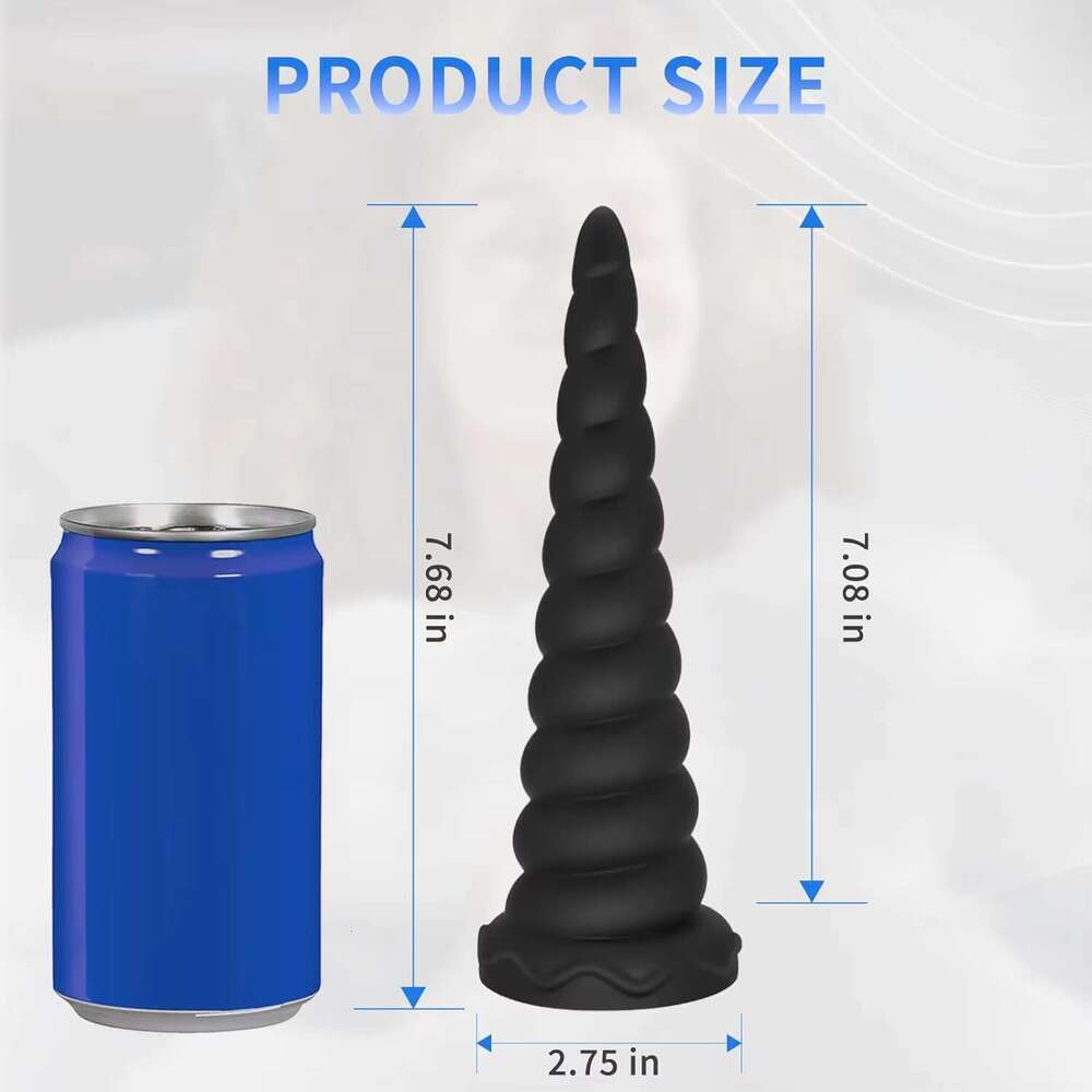 Stretcher Trainer Big Anal Beads Adult Sex Toys for Women and Men Large Butt Plug Training Cone Liquid Silicone