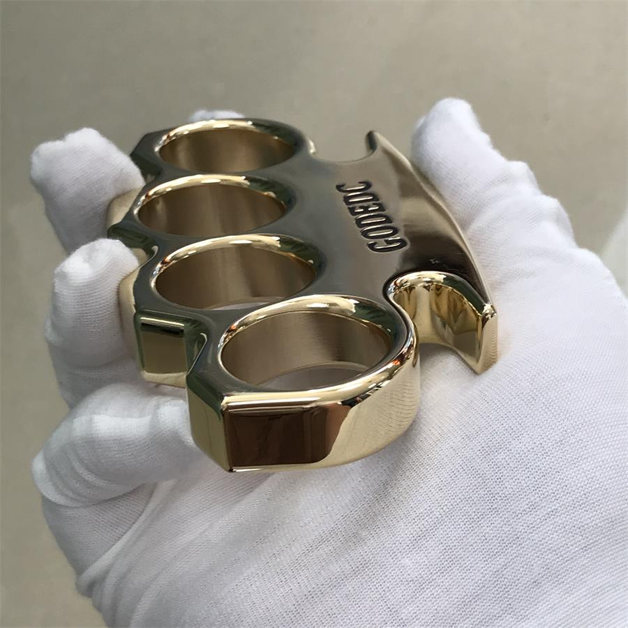 GODEDC Classic Mirror Brass Knuckle Duster