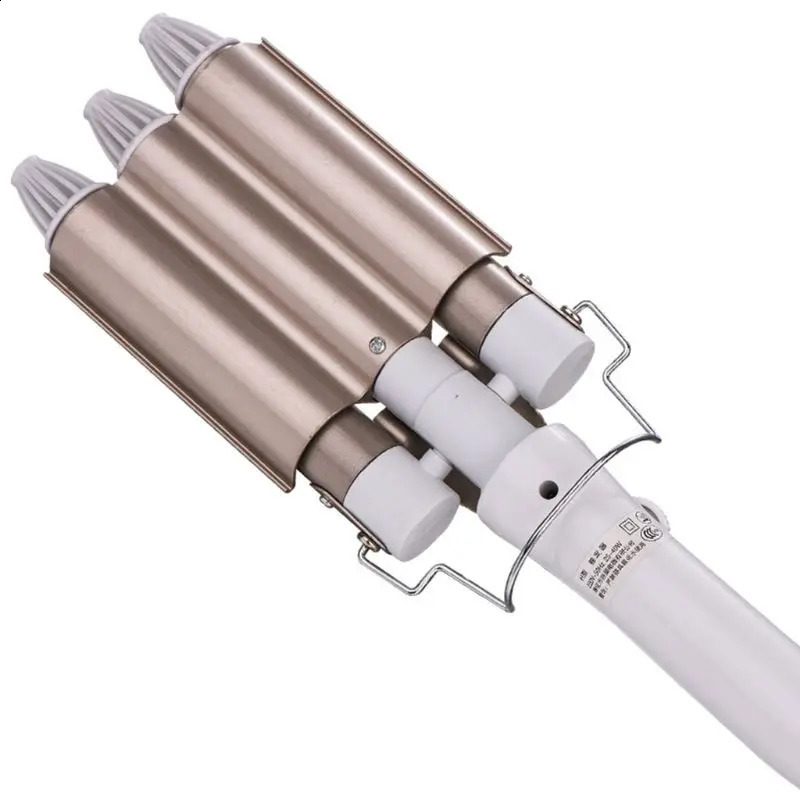 20mm Curling Iron 3 Barrels Hair Curler Large Wave Fast Heating Styling Ceramic Glaze for Salon Home Use Dropship 250206