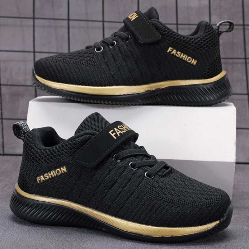 Childrens Sneakers Lightweight Mesh Outdoor Training Running Shoes New Breathable Fashionable Walking Shoes for Kids W250207