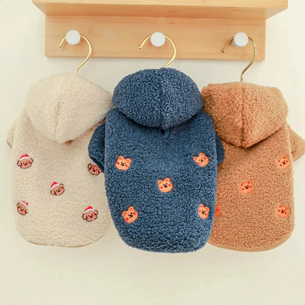 Winter Dog Cat Coat Winter Fleece Pet Clothes Hooded Coat Down Jacket Puppy Pet Clothing For Dogs Chihuahua Yorkie Pug Outfits 250206
