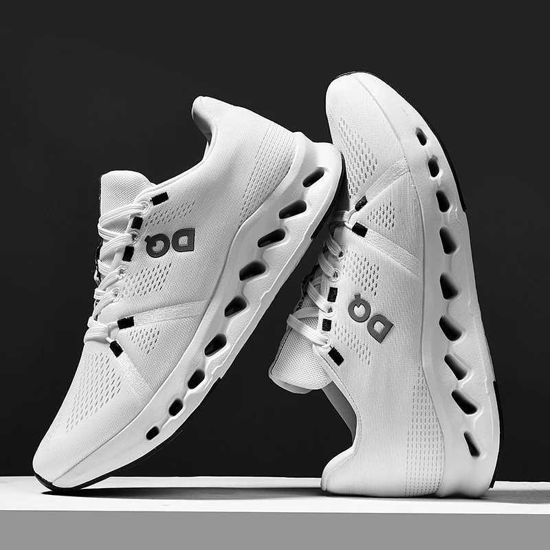 Handheld fashionable mens running shoes lightweight cushioning practical combat marathon sports shoes jogging aerobic sports shoesXJ250312