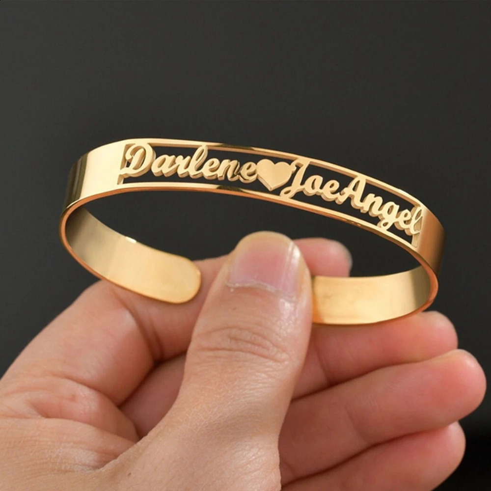 Customized Couple Name BraceletPersonalized Name Bracelet Handmade Birthday Gift Anniversary Gift for Her Gift 250206