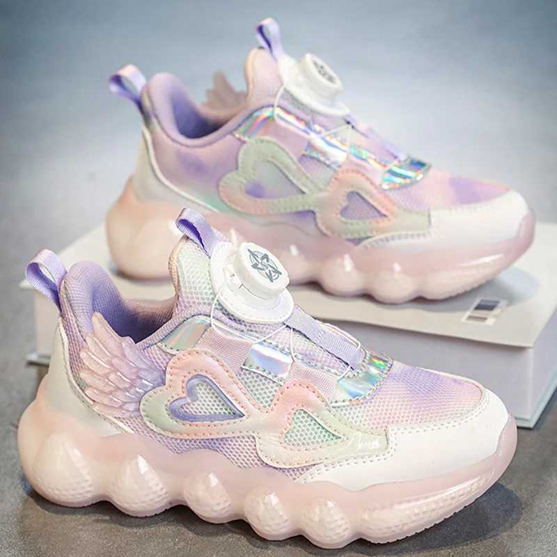 Hot Selling Young Sneakers Fashion Rotating Buckle Outdoor Walking Shoes Winter Warm Thick Sold Anti-friction Kids Casual Shoes W250207