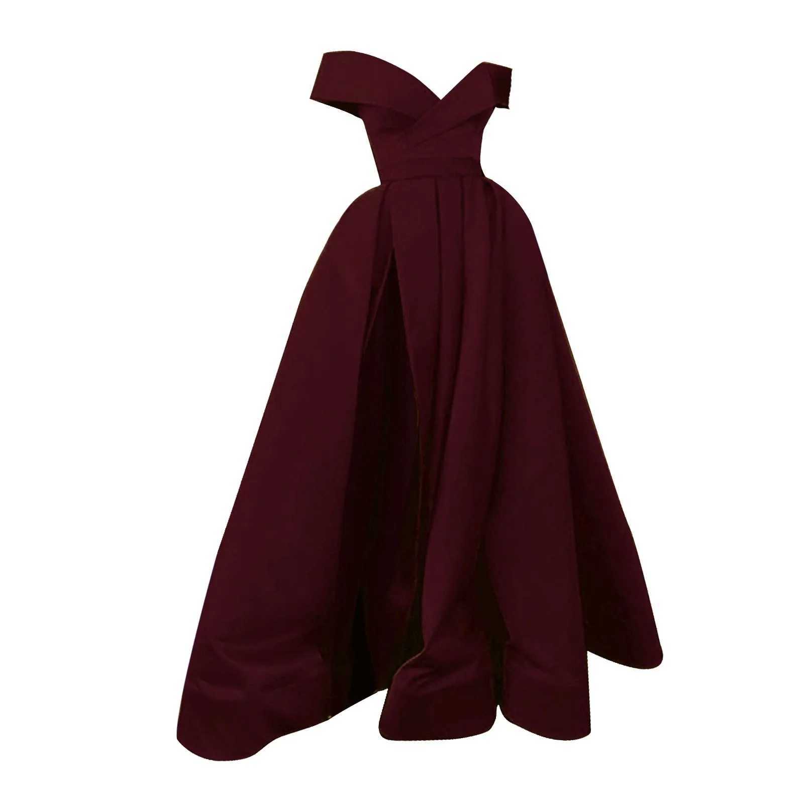 Pure Ladies Dresses Sexy Low Cut V Neck Floor Length Dress French Retro Chiffon Dresses Cocktail Wedding Dress For WomenXJ2500207