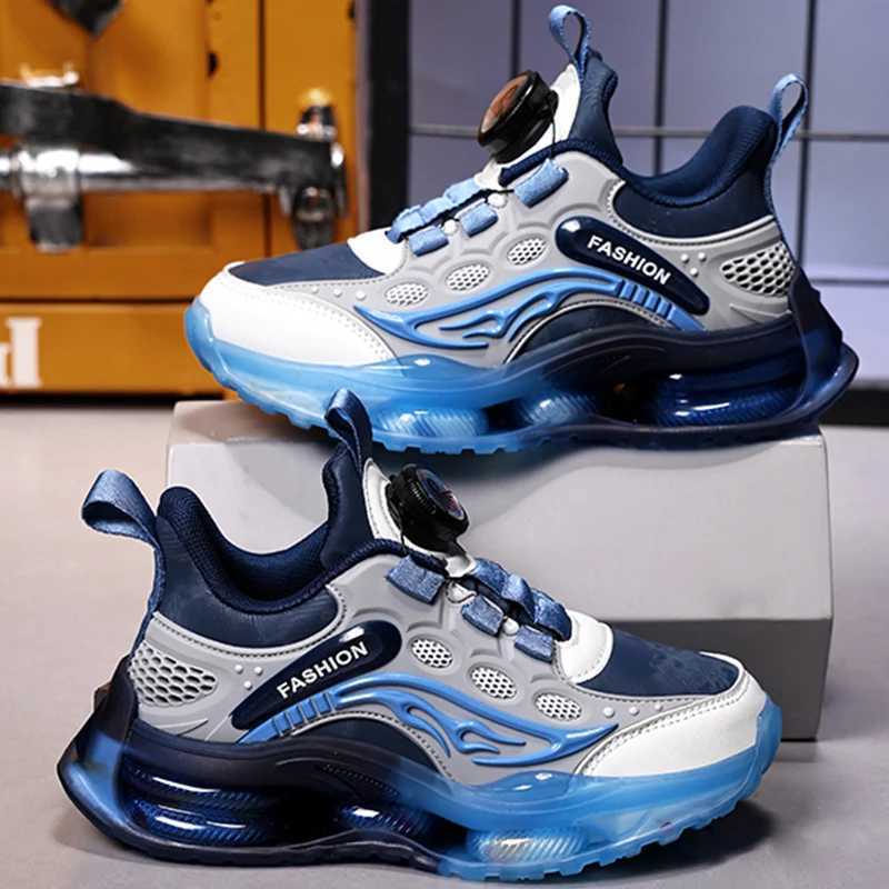 Childrens Walking Shoes Soft Soles Rebound Lightweight Sports Shoes Cushioning Casual Leather Running Shoes for Kids W250207