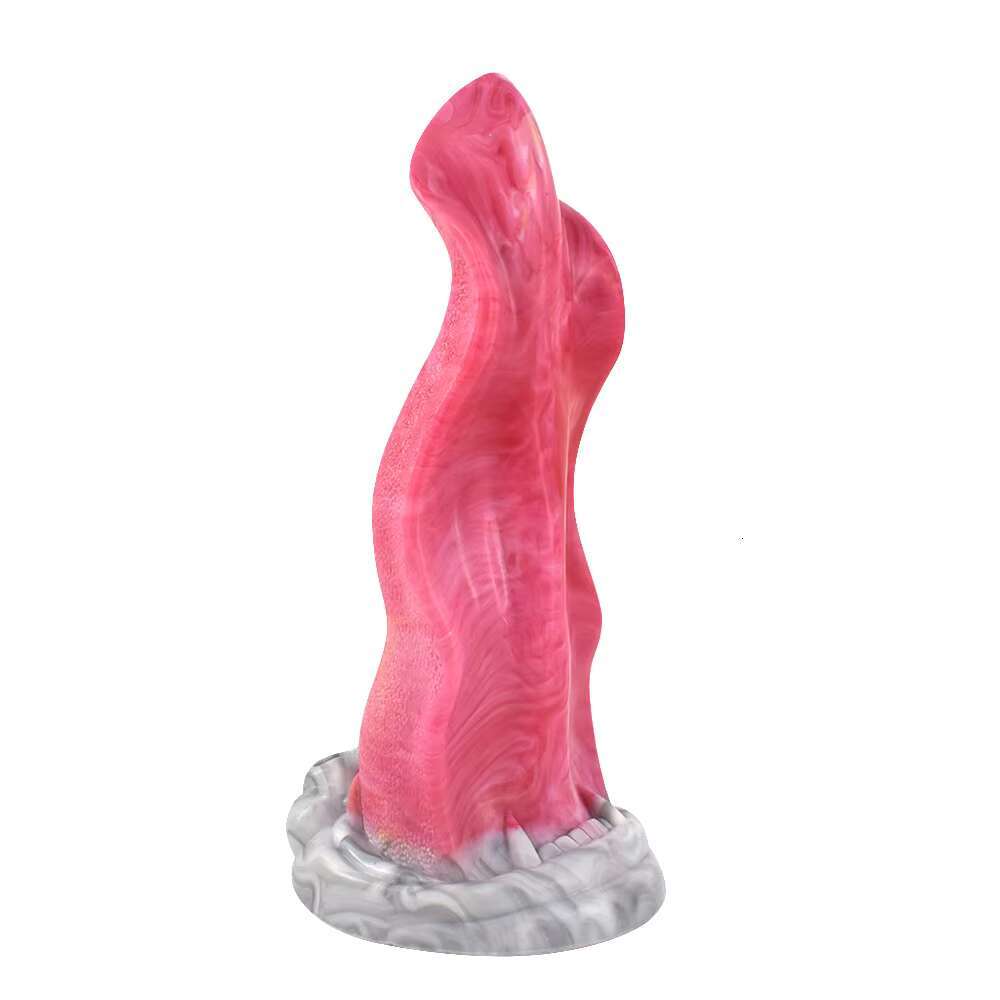 Realistic Wolf Tongue Dildo Soft Alien-Inspired Monster Anal and Riding Pleasure Prostaente Fake Adult Sex Toys Women