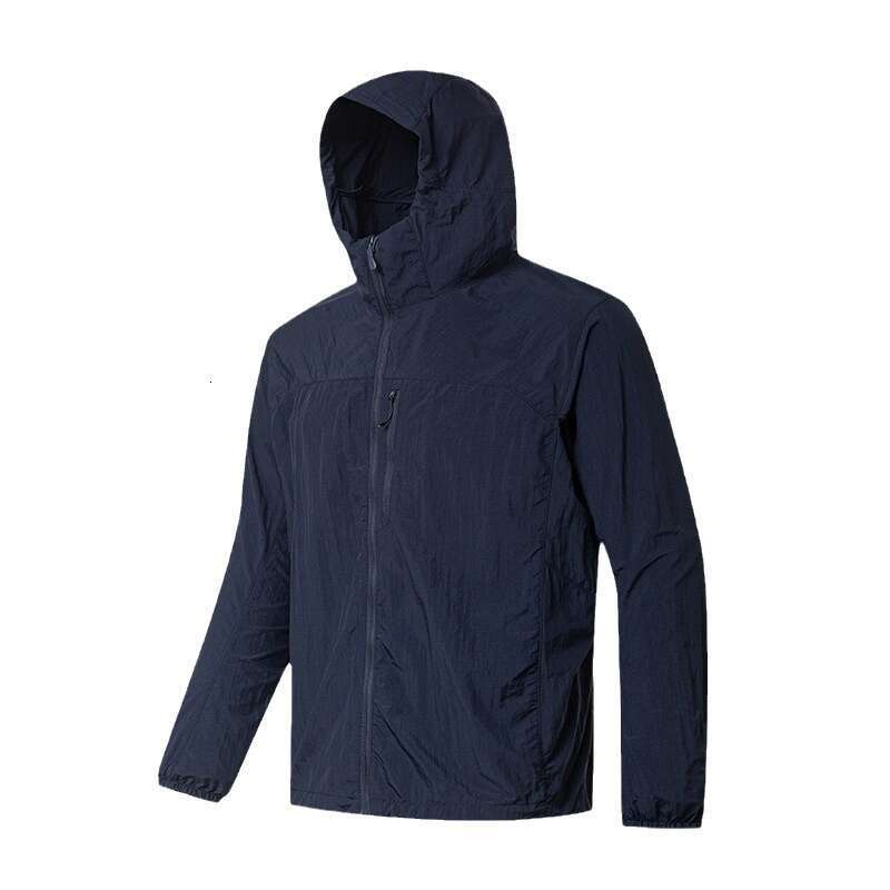 Summer New Sunscreen Clothes for Men and Women, Lightweight Wind Shell Hooded Skin Clothes