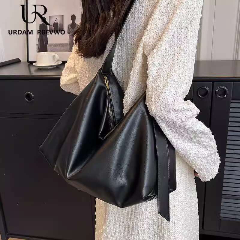 Women's Bags UR handbag for women new soft leather large capacity tote crossbody, high-end texture commuting single shoulder crossbody bag
