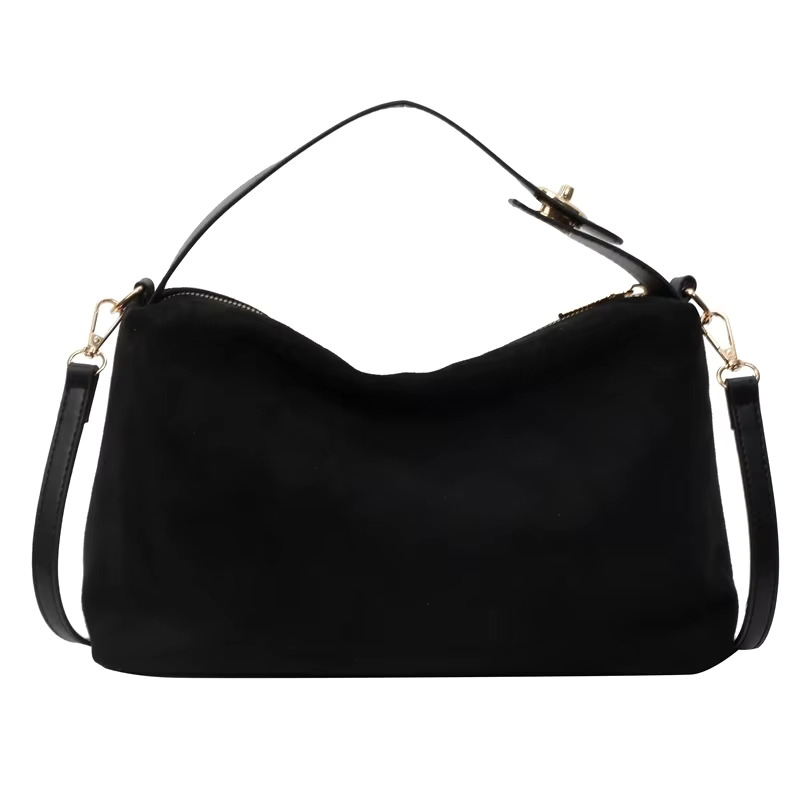 Advanced Retro For Women's New Textured Frosted Shoulder With Large Capacity Crossbody Commuting Tote Bag PU Cartoon