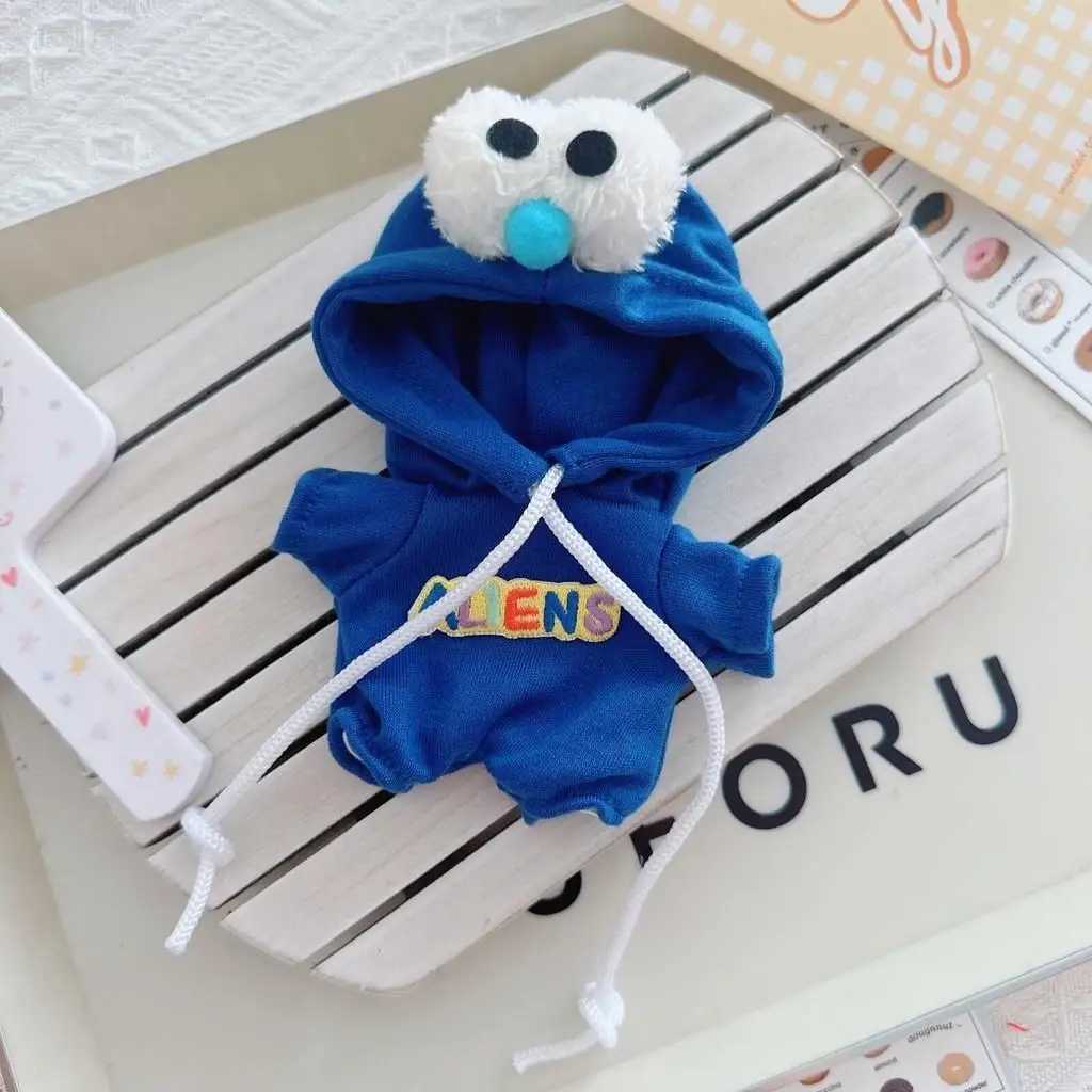 15cm DollS Clothes Outfit Accessories For Korea K Exo Labubu Idol Dolls 10cm cotton doll crling clothes pull-up Clothing Free shipping