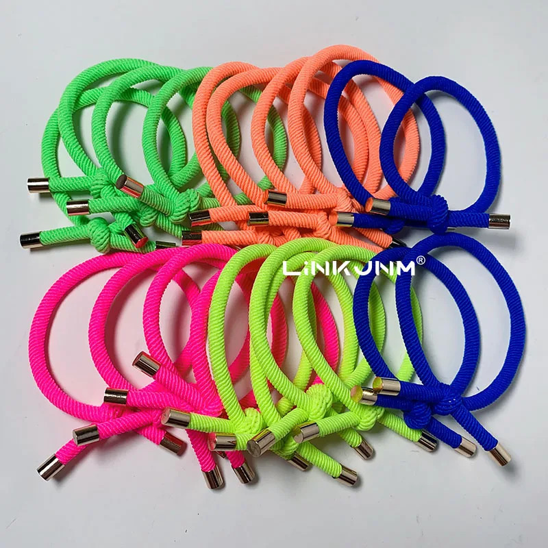 Elastic Hair Scrunchies for Women and Girls Rubber Bands DIY Bracelet Accessories 20Pcs 250221