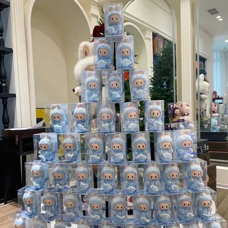 Labubu Merlion Polyvinyl Plush Pendant Singapore Limited Mermaid Doll Replica Keychain Toy Birthday Gift for Boys and Girls Z250208