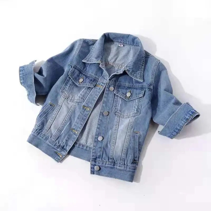 2024 Women Spring Autumn Denim Jacket Tops Pink Color Solid Short Multicolor Feminino Three Quarter Sleeve Jean 250208Z