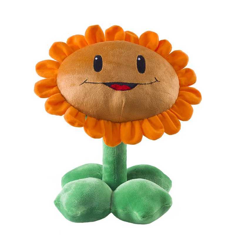 30cm Plants vs Zbies Peashooter Squash Suower PVZ Plush Soft ffed Toys Doll for Children Kids Gifts Y250208 Y260128