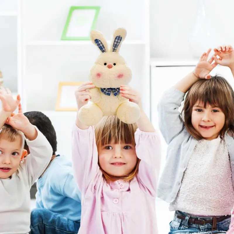 Doll Skin Friendly Rabbit Stuffed Animal Plushies Toy For Bedroom Dining Room Free shipping
