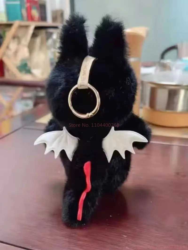 2025 Hot Sale Monster Labubu Series Replica Zimomo Dark Angel 1 1 Handmade Change Dolls Desktop Decoration Kid Festival Toy Gift Z250208