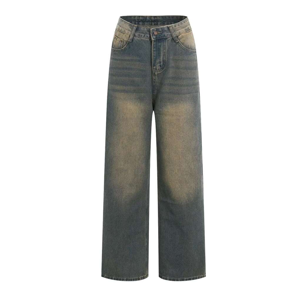 Women'S Jeans Haruku Y2k Japanese 2000s Style 90s Aesthetic Streetwear Baggy Denim Trousers Jean Pants Vintage Trashy Clothes