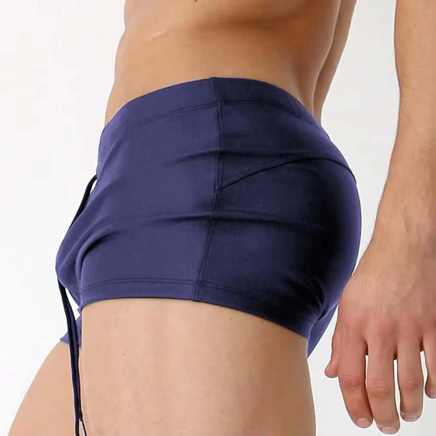 Sexy Swimsuit Beach Shorts Casual Quick Drying Underwear Men's Swimsuit Sunga Board Pants Breathable Sports Surfing Underwear