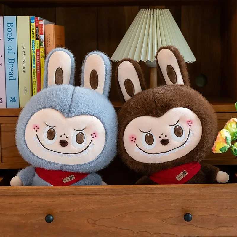 85 cm Big Size Rabbit Labubu Plush Stuffed Toy Kaii Anime Soft Plush Doll Cloth Doll New Children Doll Birthday Gift Z250208
