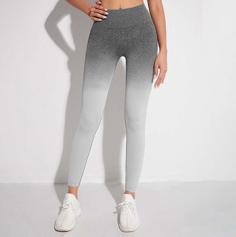 Yoga Clothing High Waist Lifting Hip Tight Fitness Pants for Female Outwear
