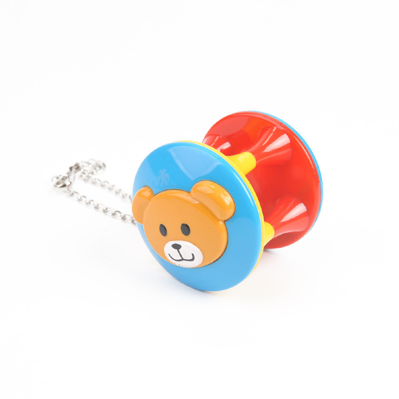 Parrot Bell Plastic Toy Ball Can Hang Color Contrasting Plastic Bell Ball Parrot Bird Toy