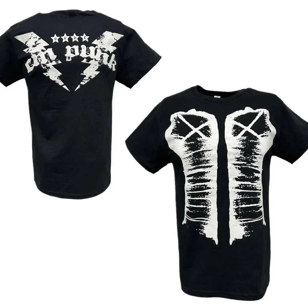 2024 Summer New Mens T Shirts 3D Printed Short Sleeve Wrestler Cm Punk Round Neck T-shirt Street Sports Casual Oversized TopsT250207