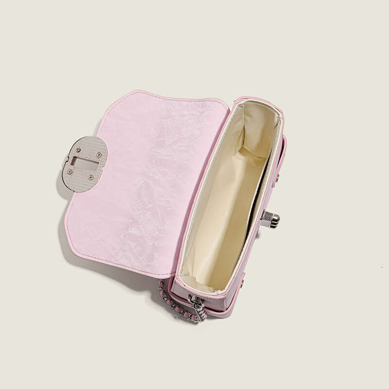 Maillard High-End Handbag New Fashion Explosive Pink Small Square Commuting Versatile Diagonal Cross Bag