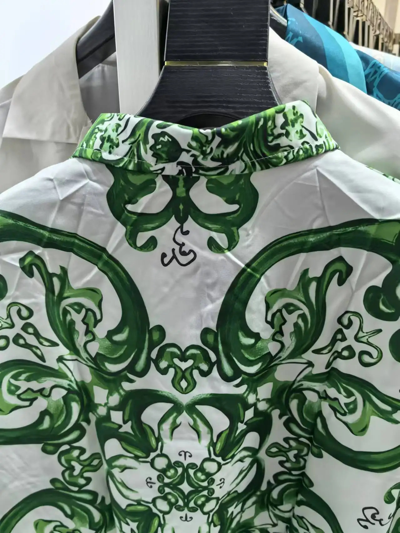 et0709 Fashion mens Shirts European party style mens Clothing 250207