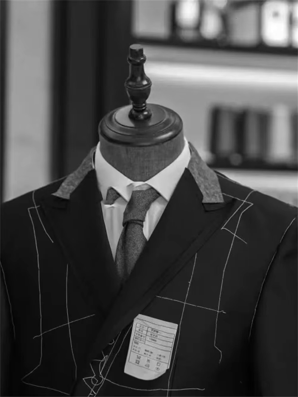 1Pieces Blazer For Men Herringbone Jacket Business Office Coat Winter Warm Wool Suit Lapel Single Breasted Clothes