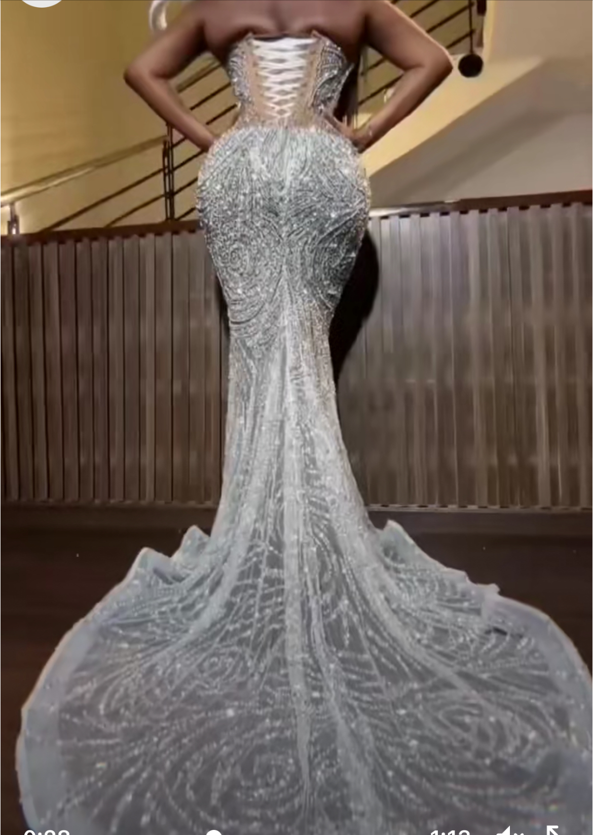 Aso Ebi Silver Mermaid Prom Dresses 2025 Illusion Beaded Sequined Lace Evening Formal Party Second Birthday Engagement Gowns Plus Size Dress For Speci