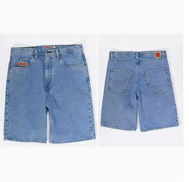 Empyre Shorts Y2K Gothic Hip Hop Cartoon Graphics Embroidery Baggy Jeans Denim Gym Shorts Men Women High Waist Basketball ShortsX240914