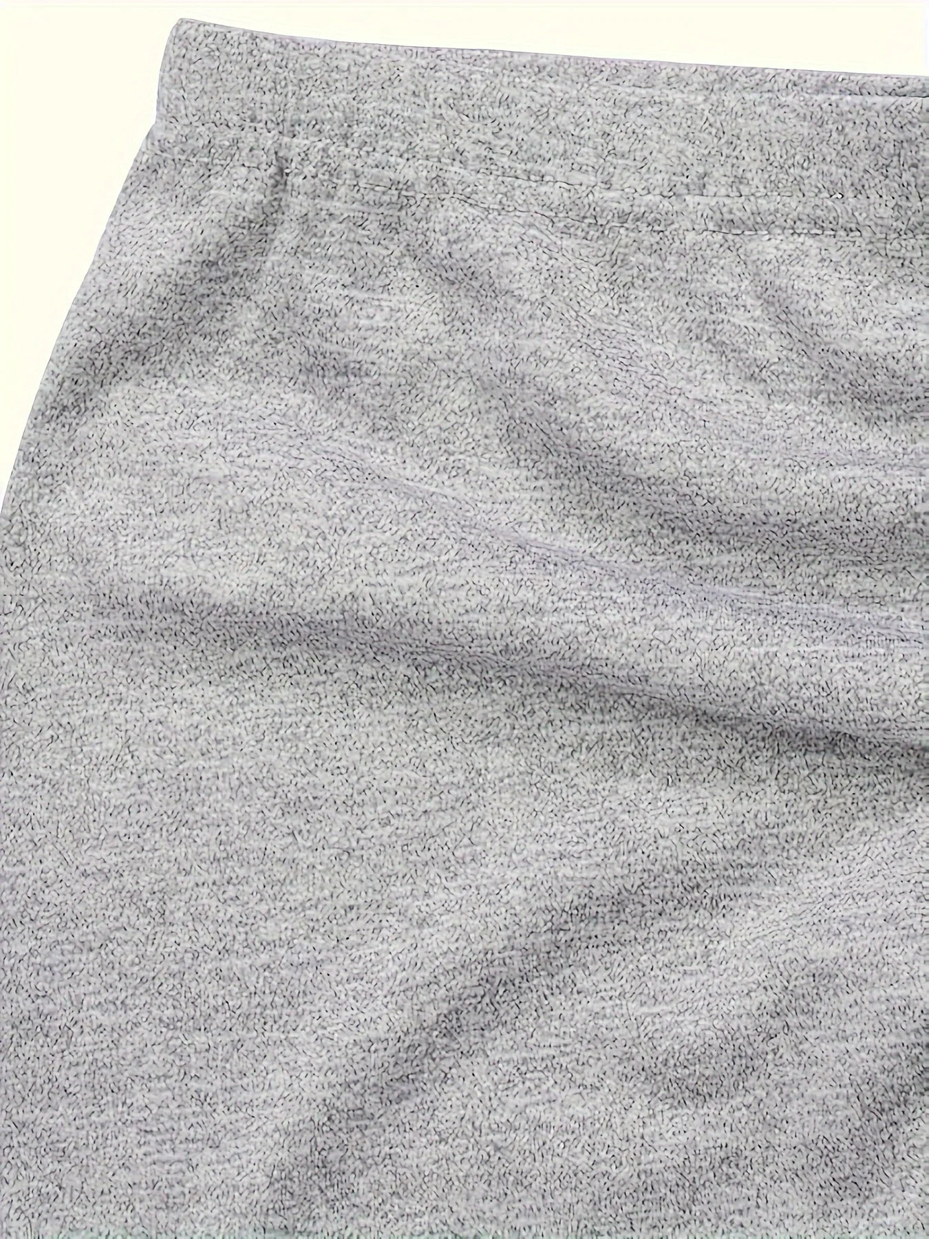 Plus Size Ruched Slit Slim Fit Pants - Stylish Stretchy and Comfortable for Casual Occasions - Ideal for Spring and Summer De 250207