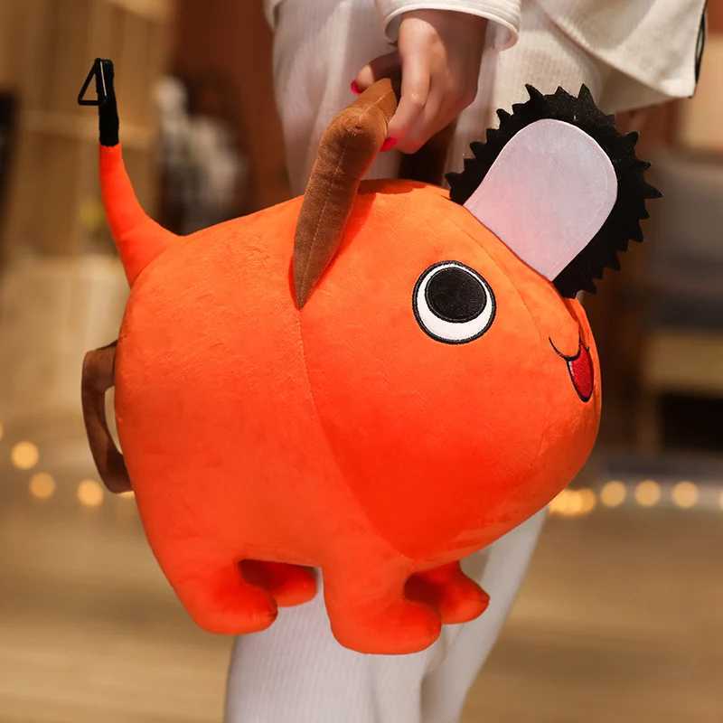 10-40CM Pochita Plush Chains Chain S Man Plush Doll Cute Stuffed Anime Soft Toys Pillow For Kids Xmas Gifts Z250208