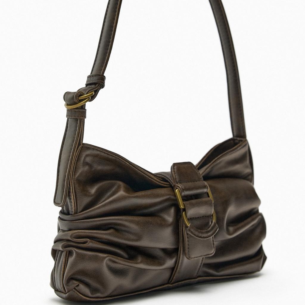 designer bag Home 2024 Summer New Women's Fashion Versatile Underarm Buckle Decoration Shoulder Bag Trend
