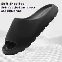 New EVA Coconut Men's Home Furnishings, Wear resistant, Thick Bottom, Anti slip, Bathroom, Shower, Cooling, Slippers for Women