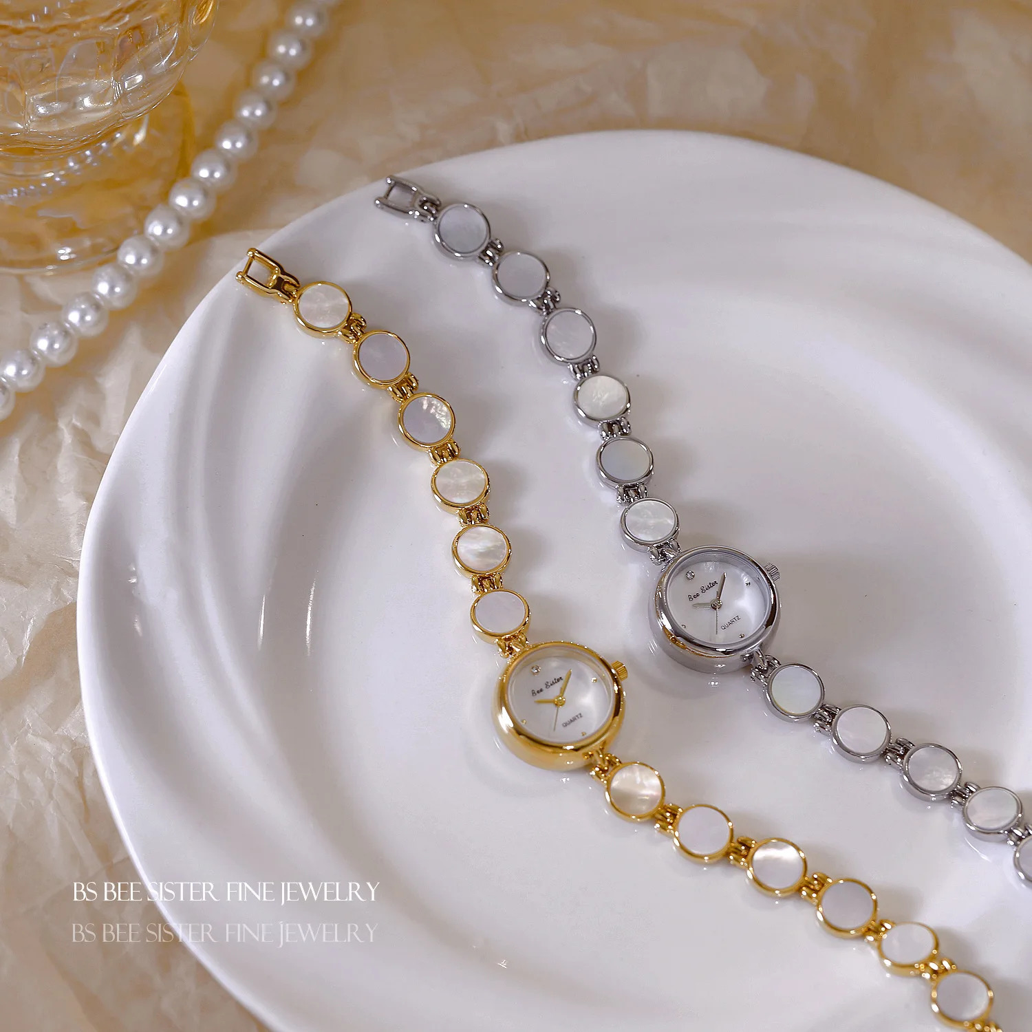 Womens Watch Natural Extreme Light Color Shell High-end Lady Watch Fashion Dress Elegant Wristwatch For Famale Gift 250221