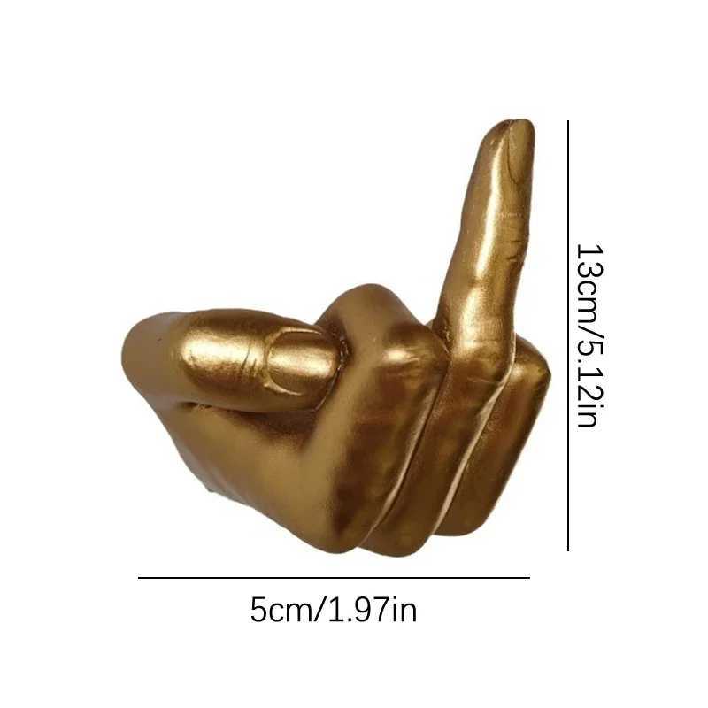 Middle Finger Toilet Paper Holder Fun Wall Mount Middle Finger Holder Bathroom Statue Toilet Tissue Roll Paper Storage Holder Y250208