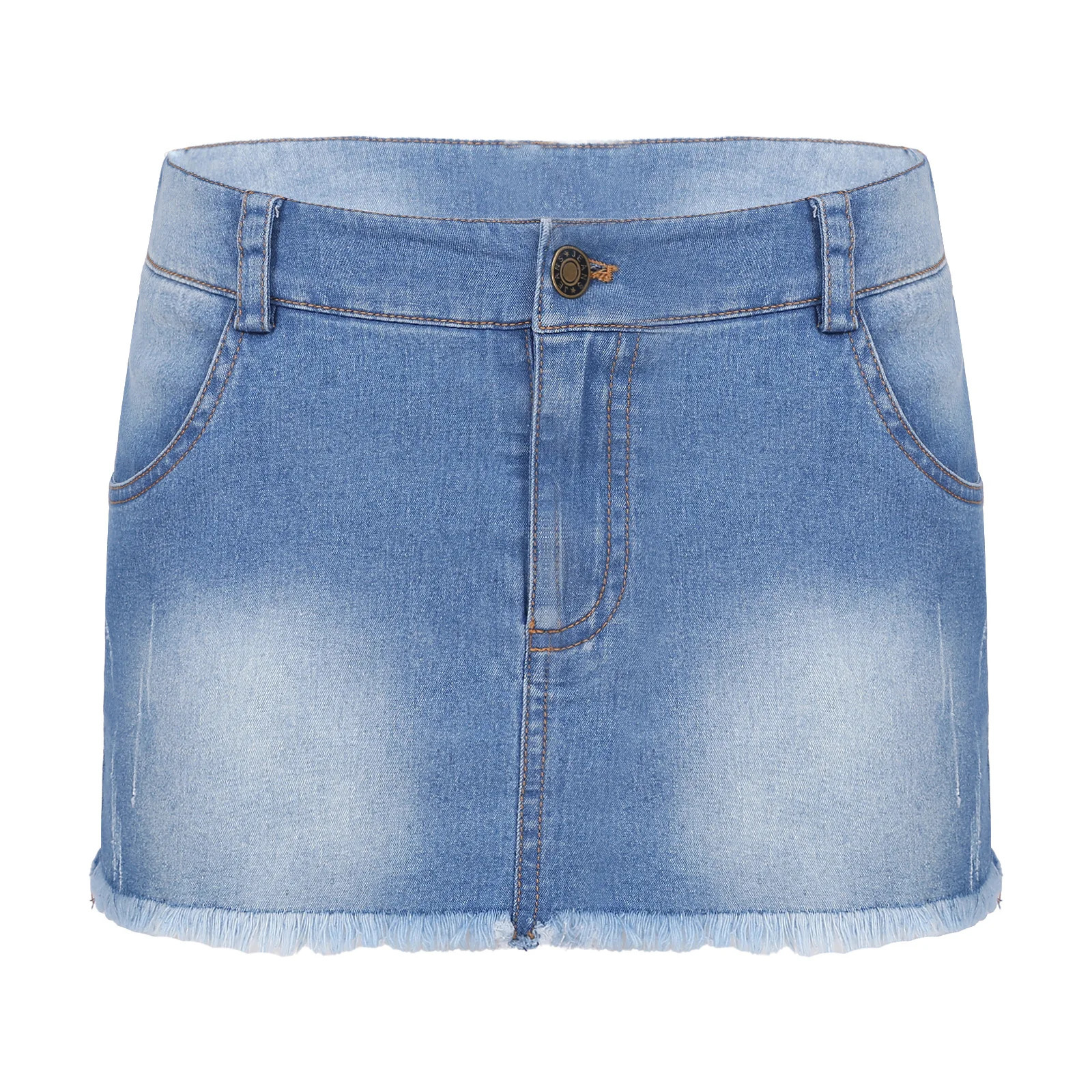 Womens Fashion Y2k Denim Mini Skirt Low Rise Sexy Pencil Short Jean Dress 90s Vintage Party Skirt Female Club Streetwear 250207