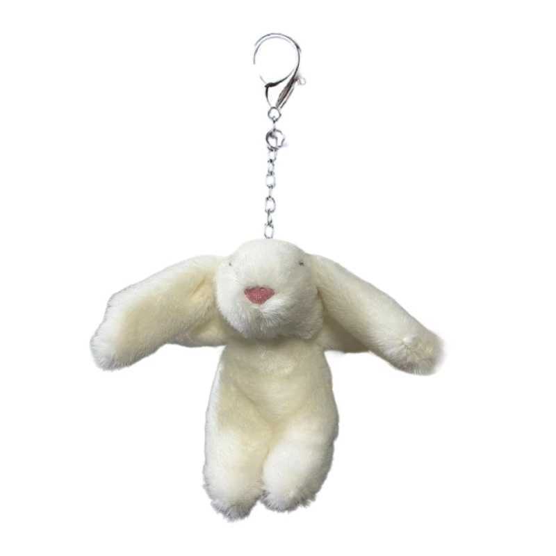 Carto Rabbit Keychain Wens Bag Wallet Purse Pendant Charm Fun and Unique Accessory for Phe Bags and Keys Y250208