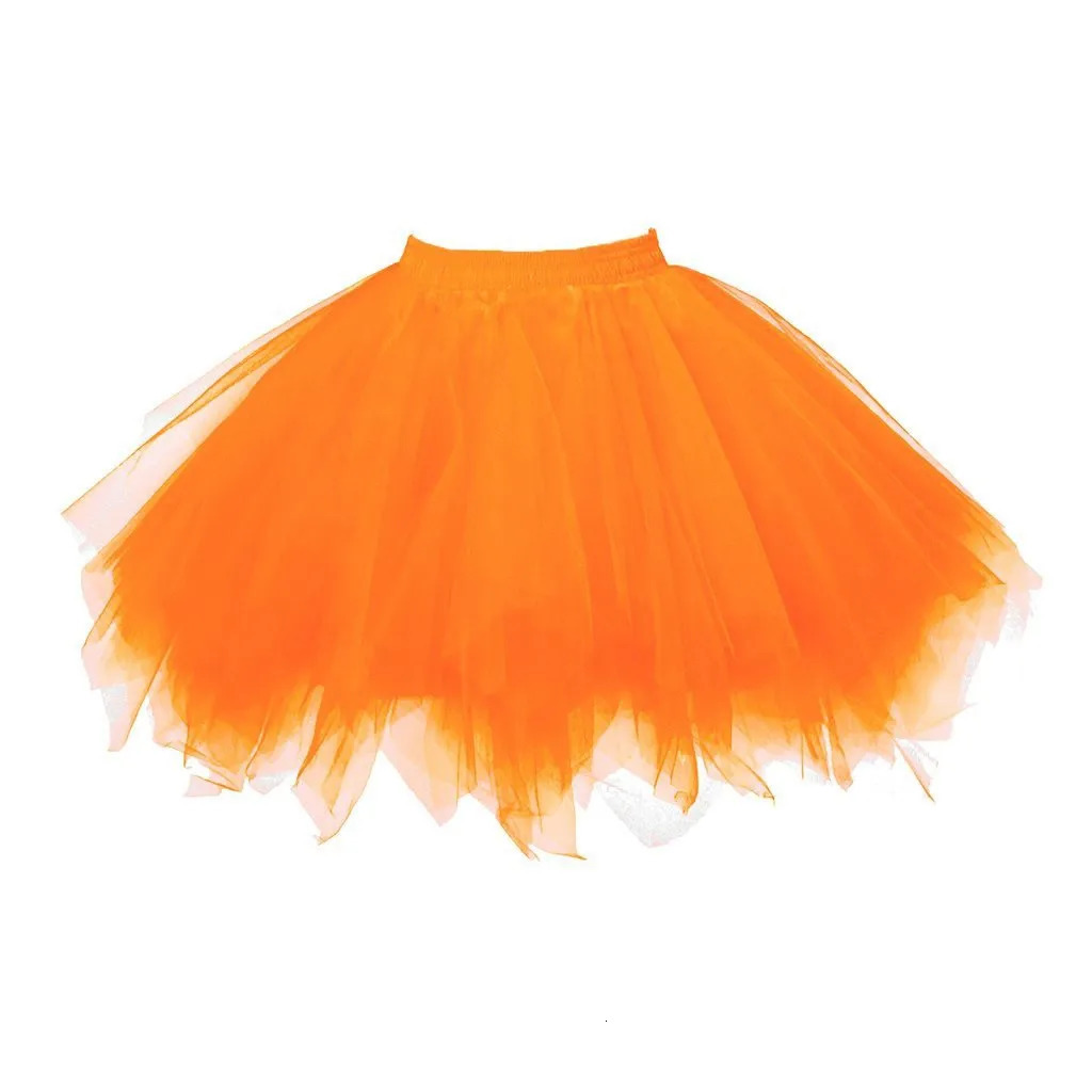 Womens Vintage Tulle Skirt Short Tit Mini Skirts Adult Dance Ballet Dancewear Petticoat Party Costume Ball Gown 250208Z