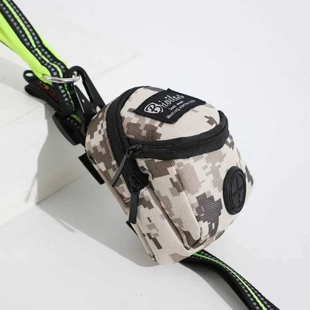 Dog Travel Bowls Bags Portable Training Treat Bag Outdoor Pet Pouch Puppy Snack Reward Waist Poop Dispenser Accessories H250220QU6D