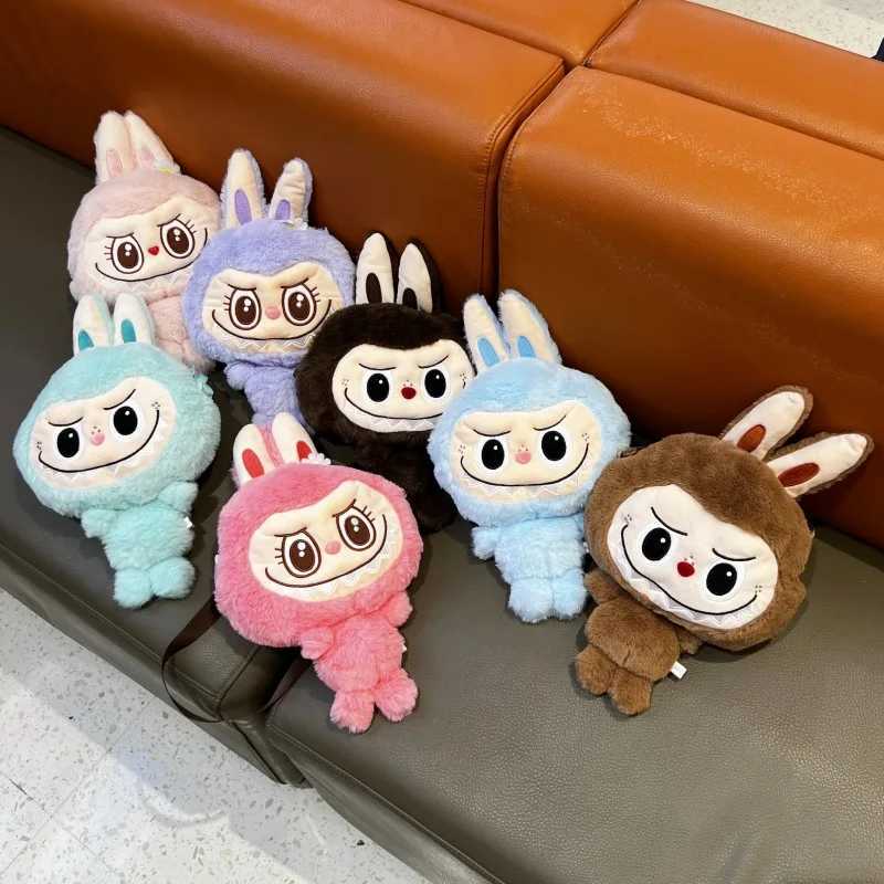 2024 Labubu Shouder Bag Cute Plush Doll Backpack New Student Crossbody Bags The Monsters Outdoor Travel Bag Toy Z250208
