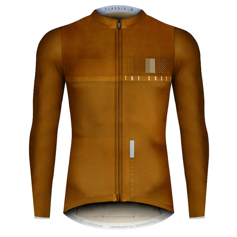 Men Cycling Jersey Spring Autumn Racing Downhill Tops Long Sleeve MTB Bike Bicycle Shirts Quick Dry Maillot Ciclismo 250207