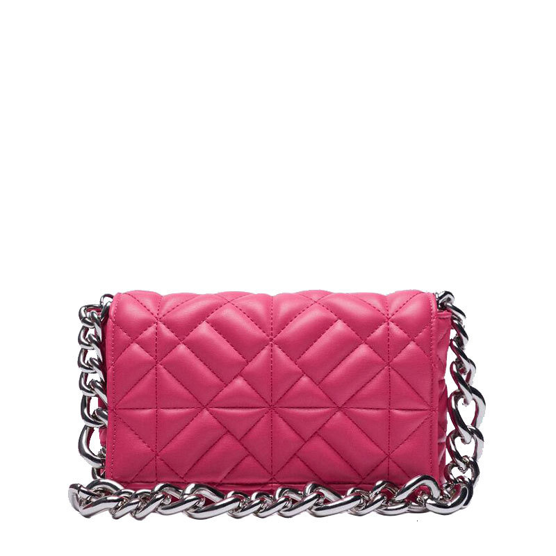 designer bag Z Same style diamond grid small square for women 2024 new niche light luxury chain versatile armpit casual baguette bag