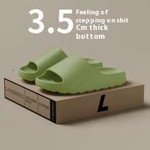 New EVA Coconut Men's Home Furnishings, Wear resistant, Thick Bottom, Anti slip, Bathroom, Shower, Cooling, Slippers for Women